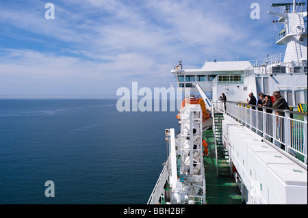 Traghetti passeggeri lasciando Turku per Isole Aland in Finlandia Foto Stock