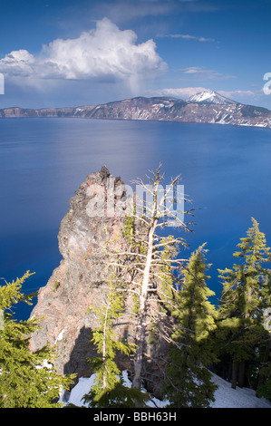 Parco nazionale di Crater Lake Oregon Foto Stock