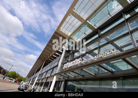 St Pancras stazione ferroviaria di Londra, Gran Bretagna, Regno Unito Foto Stock