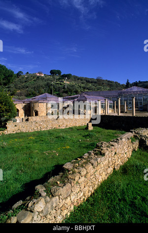 Italia, Sicilia, Piazza Armerina, Villa Romana del Casale Foto Stock