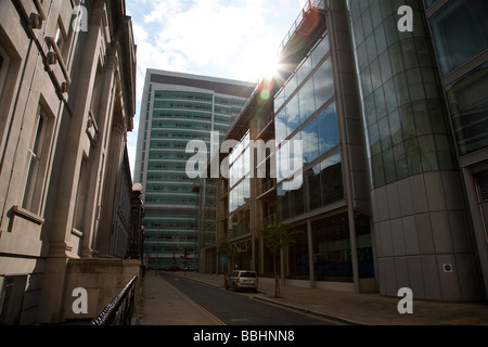 Vista esterna del Wellcome collection edificio ospita gli archivi medici e museo, 183 Euston Rd, London NW1 2essere Inghilterra Foto Stock