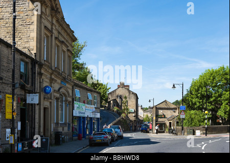 Negozi nel centro città, Leeds, West Yorkshire, Inghilterra Foto Stock