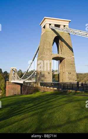 ponte sospeso dh Clifton CLIFTON BRISTOL Brunels Clifton Oltre Avon gola inghilterra Foto Stock