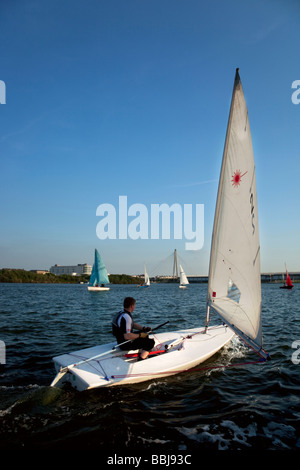 Southport lago marino Foto Stock