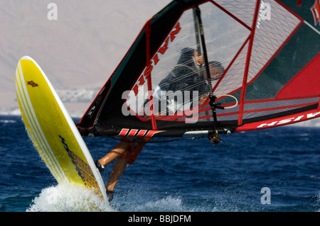 Radical Free Style Windsurf a Eilat 003 Foto Stock