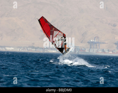 Radical Free Style Windsurf a Eilat 005 Foto Stock