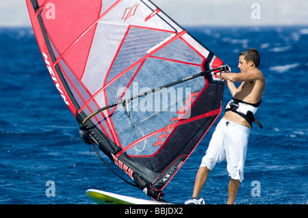 Radical Free Style Windsurf a Eilat 007 Foto Stock