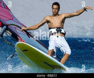 Radical Free Style Windsurf a Eilat 009 Foto Stock