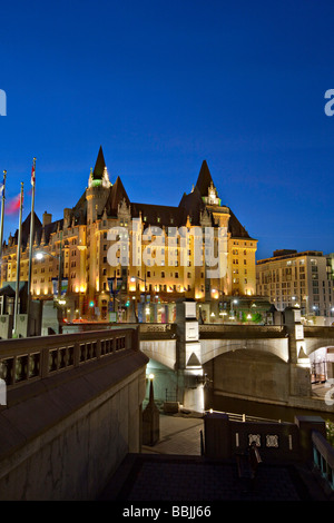 Chateau Laurier Hotel, Ottawa, Ontario, Canada Foto Stock