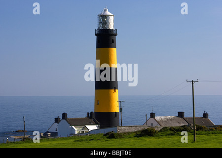 St Johns point lighthouse contea di Down Irlanda del Nord Regno Unito Foto Stock