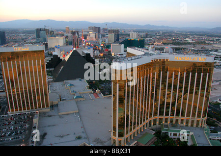 Il Mandalay Bay hotel e casinò sulla Strip di Las Vegas Nevada USA Foto Stock