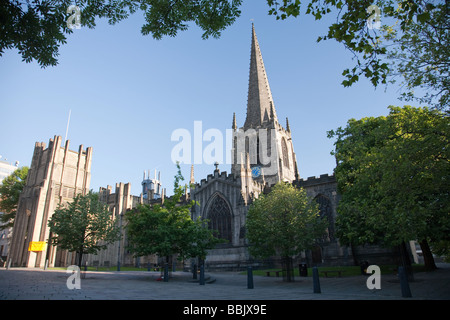 La Chiesa Cattedrale di San Pietro e di San Paolo, Sheffield Foto Stock