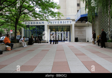 Fordham University presso il Lincoln Center di Manhattan a New York STATI UNITI D'AMERICA Foto Stock