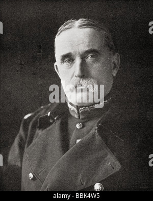 Feldmaresciallo John Denton Pinkstone French, i conte Ypres. Ufficiale britannico comandante in capo della British Expeditionary Force. Foto Stock