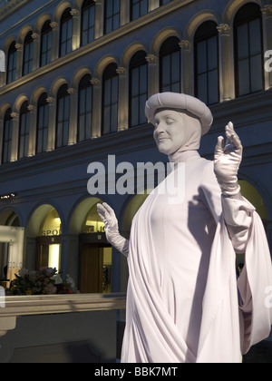 Statua vivente, il veneziano, Las Vegas, Stati Uniti d'America. Foto Stock