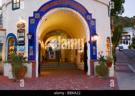 Avalon isola Catalina California Foto Stock
