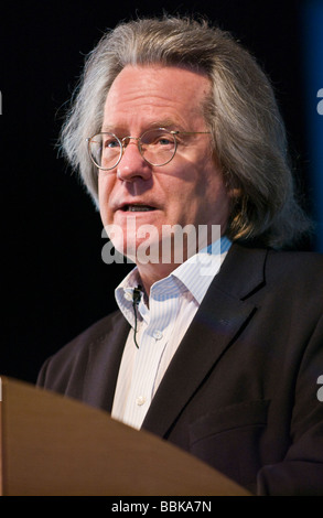 Professore di Filosofia e autore Anthony Clifford un C Temolo raffigurato all'Guardian Hay Festival 2009 Hay on Wye Wales UK Foto Stock