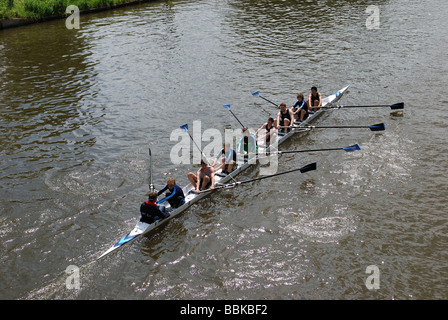 Oxford University Estate Eights Foto Stock