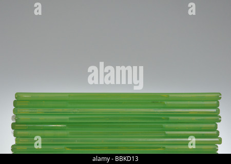 Pile di gioco per console casi Foto Stock