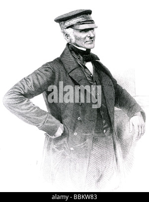 Il generale Sir James Simpson che hanno assunto il comando delle truppe britanniche in Crimea dopo Raglan s Death In June 1855 Foto Stock