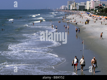 Myrtle Beach South Carolina famosa destinazione di vacanza Foto Stock