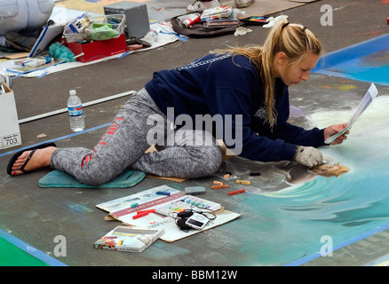 I madonnari 2009 Foto Stock