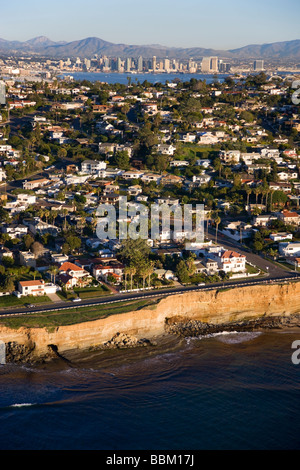 Sunset Cliffs Point Loma a San Diego in California Foto Stock