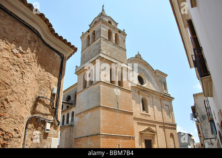 Chiesa parrocchiale di Sant Julia, Campos, Campos comune, Maiorca, isole Baleari, Spagna Foto Stock