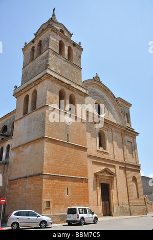 Chiesa parrocchiale di Sant Julia, Campos, Campos comune, Maiorca, isole Baleari, Spagna Foto Stock