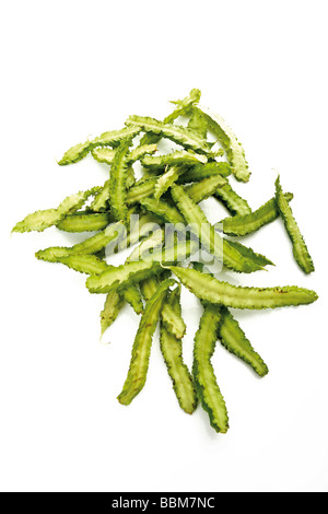 Fagioli alato, Goa fagioli (Psophocarpus tetragonolobus) Foto Stock