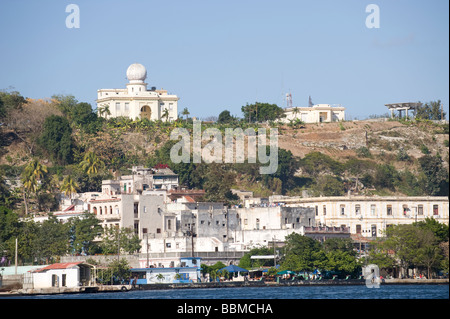 Osservatorio affacciato sul porto di Havana Foto Stock