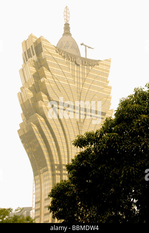 Gran Lisboa Casinò, Macau, Cina Foto Stock