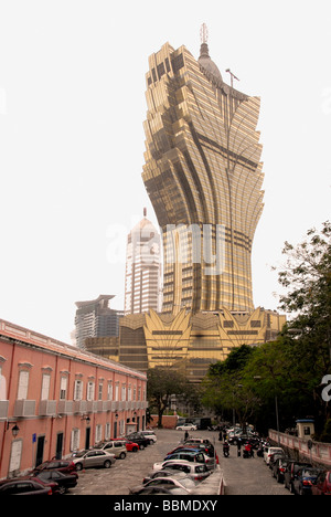 Gran Lisboa Casinò, Macau, Cina Foto Stock