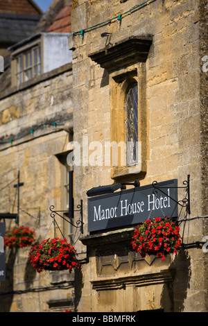 Manor House Hotel, Moreton-in-Marsh, Gloucestershire, Regno Unito Foto Stock