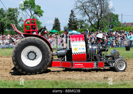 Maggio 17, 2009 Seifertshofen '2a correre per il campionato tedesco', Wild Star Classe libera 3, 5 tonnellate, trattore tirando Foto Stock