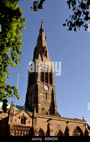 Cattedrale di Leicester, Leicestershire, England, Regno Unito Foto Stock