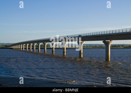 ponte dh Clackmannanshire KINCARDINE Fife ponti scozzesi ponte sul fiume Forth A876 scotland Road Foto Stock