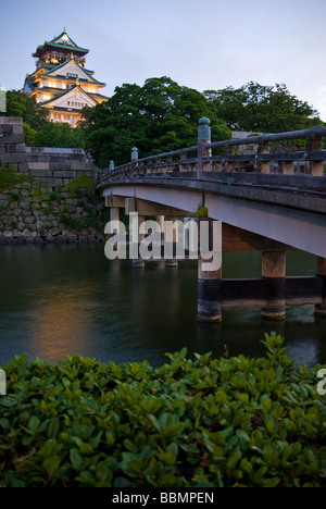 Osaka-jo Csaka (castello) Foto Stock