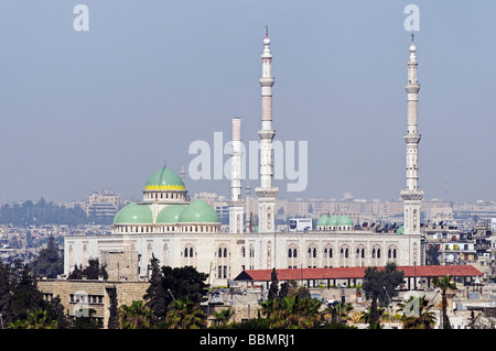 Nuova Moschea di Assad di Aleppo, Siria, Medio Oriente e Asia Foto Stock