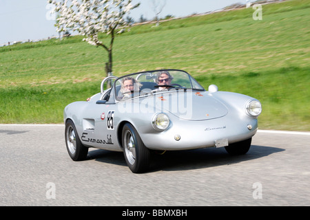 Enzmann 506, costruito nel 1959, Swiss self-costruzione di piccole serie sulla base del James Dean Porsche Spyder 550, rarità, vintage ca Foto Stock