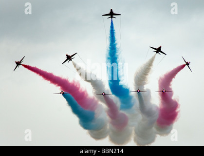 Le frecce rosse a Perth Airshow 6 Giugno 2009 Foto Stock