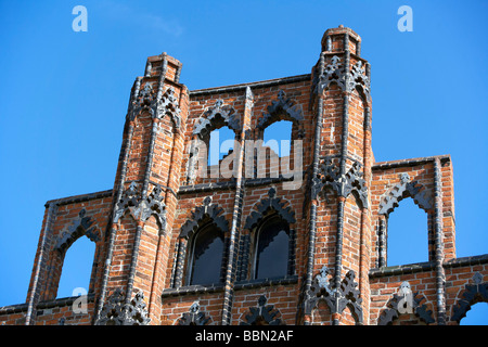 Alter Schwede, vecchia casa svedese di Wismar, Meclemburgo-Pomerania Occidentale, Germania, Europa Foto Stock