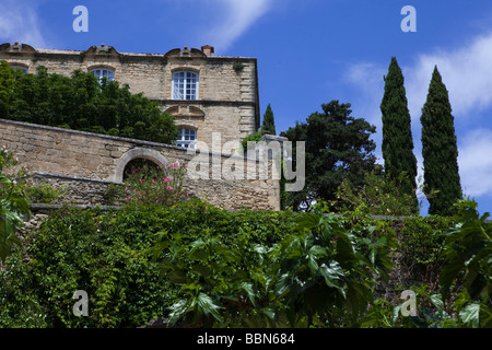 Dettagli del vecchio villaggio di Ansouis :, Lubéron, Francia, Europa Foto Stock