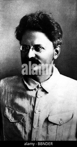 Trotsky, Leon (Lev Davidovich Bronstein), 7.11.1879 - 21.8 1940, Politico Sovietico, Ritratto, 1920, Foto Stock