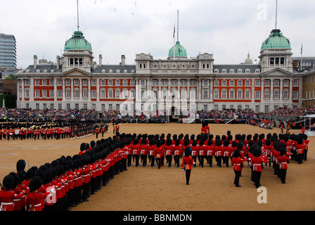 Trooping del colore Foto Stock