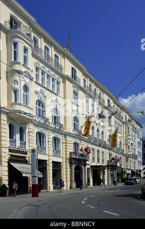 Geografia / viaggi, Austria, Salisburgo, L'Hotel Bristol, vista esterna, Additional-Rights-Clearance-Info-Not-Available Foto Stock