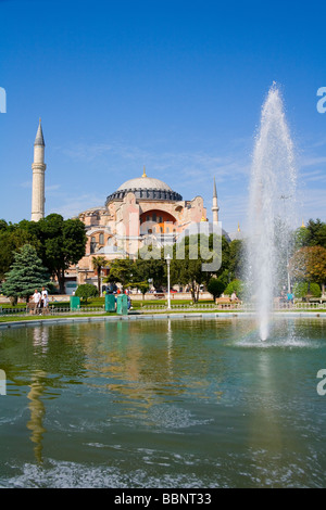 La Hagia Sophia Chiesa a Sultanahmet Istanbul Foto Stock