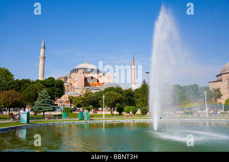 La Hagia Sophia Chiesa a Sultanahmet Istanbul Foto Stock