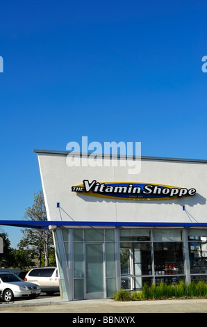 Il negozio Vitamin Shoppe, Long Beach CA Foto Stock