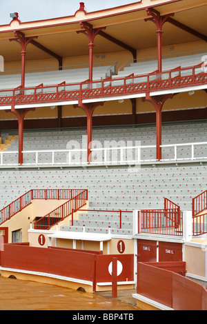 ARENA DI BAYONNE, la corrida, Bayonne, Pirenei ATLANTIQUES, (64), Francia, Paesi Baschi, costa basca Foto Stock